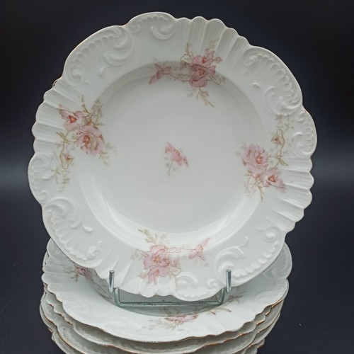 Limoges assiettes creuses - 6,