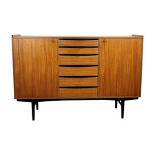 Buffet mini enfilade scandinave en teck, Danemark années 1960