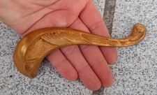 Ancienne Poignée de meuble, Armoire  ART DECO en Métal blanc 