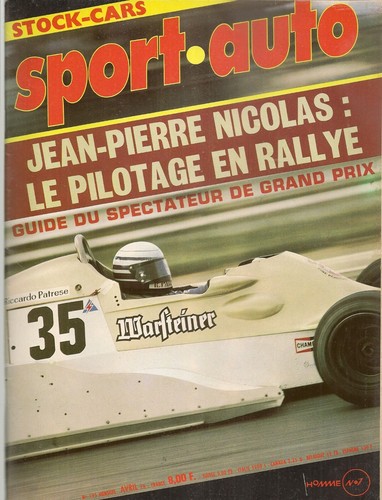 Sport auto 195 1978 afrique - 195, gp