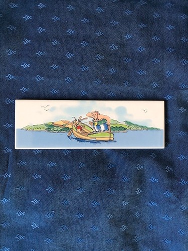 Rare ancien carrelage astérix - rare,