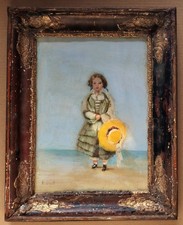 Peinture à l'huile sur papier