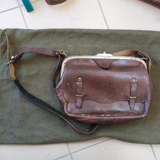 SNCF: SNCF conductor leather bag - WWII