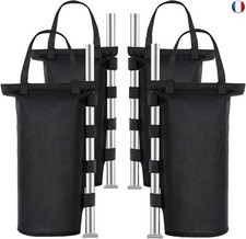 Mrrihand 4 Jeux de Sac de Sable de Tonnelle Pliante, 4 Poids de Sable Gazebo en