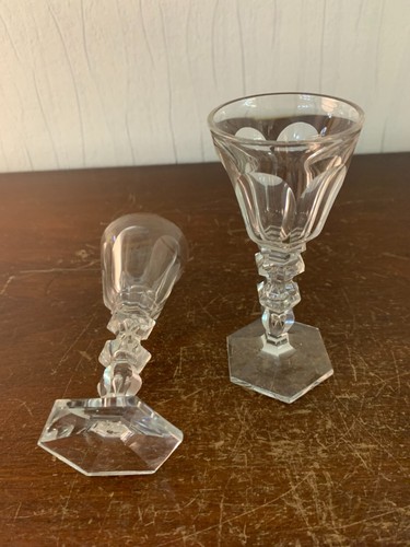 Crystal digestive glasses - crystal,