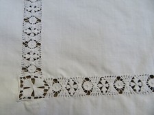 NAPPE ancienne BRODERIES