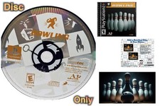 Vintage PlayStation 1 PS1 Game: BOWLING (DiscOnly) - NTSC U/C - Agatec, A1 Gam