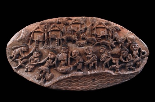 Planche histoire sculpture - planche, à