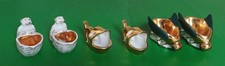 Lot 3 Paires de Salerons Singe