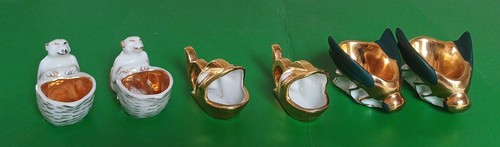 Lot paires salerons singe - lot, 3