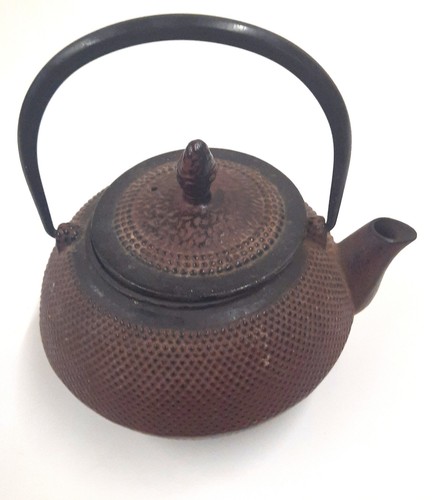 Théière fonte marron foncé - fonte,