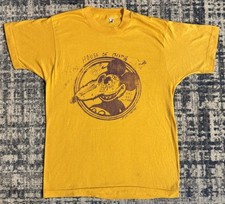 Vintage 80s Mickey Rat Punk T Shirt Size M Flipper Hardcore Punk Art Band Tee