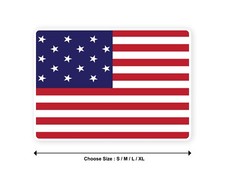 Sticker drapeau USA ETATS UNIS