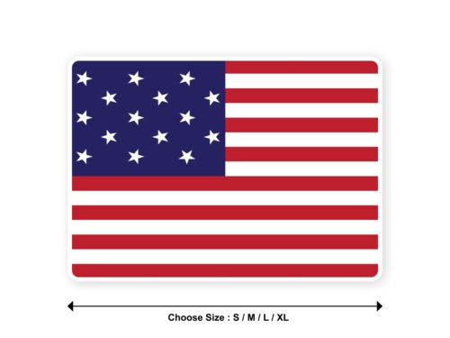 Sticker drapeau usa etats unis - sticker,