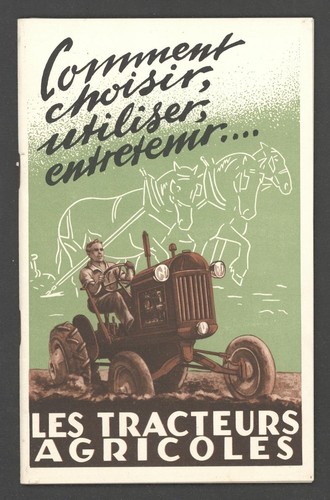 Livret époque les - livret, tracteurs