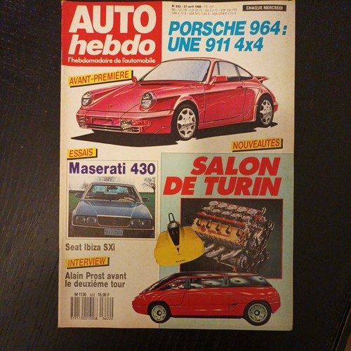 Auto hebdo 622 - , maserati