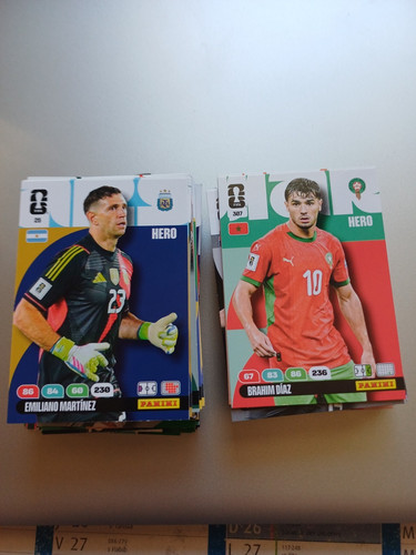Cartes panini adrenalyn - 10,
