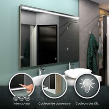 Miroir LED GIZA | 3 couleurs
