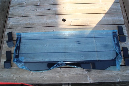 Demi pare brise polycarbonate - pare-brise,