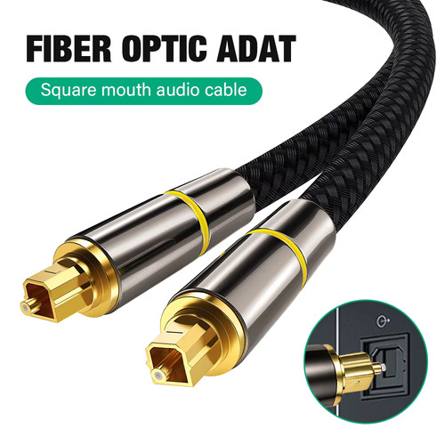 Câble optique spdif plaqué - spdif,