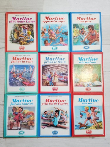 Lot livres martine eo - livres, x9