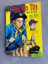 RIN TIN TIN N°80 1re SÉRIE VEDETTES TV ÉDITION SAGÉDITION 1966 EN BON ÉTAT 