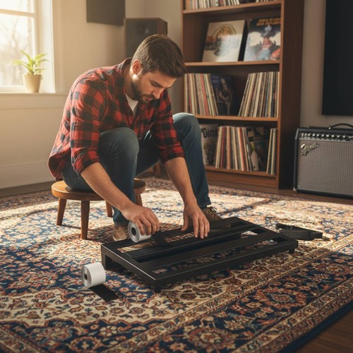 Pédalboard guitare avec sac - avec,