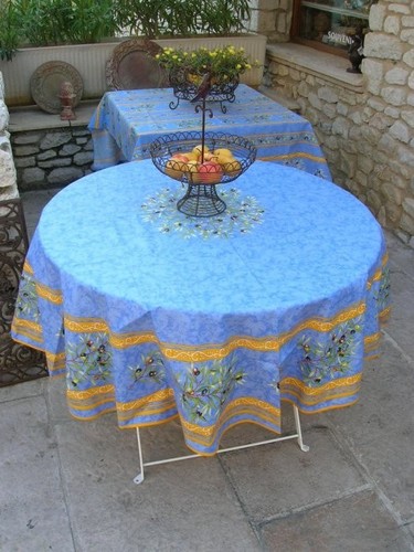 Nappe ronde coton - 1,