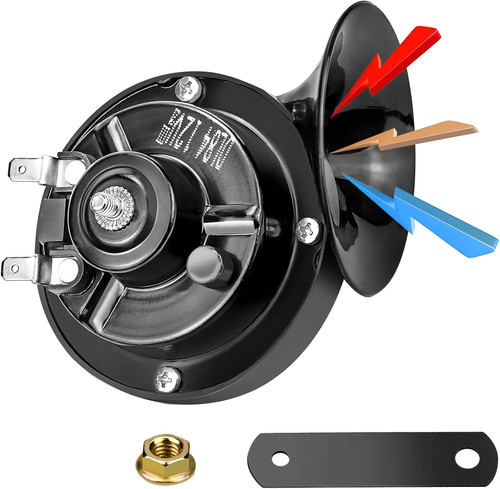 Klaxon 12v moto universal - klaxon,