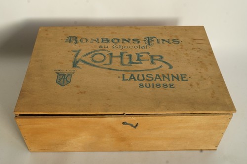 Boîte bois bonbons - boîte, chocolat