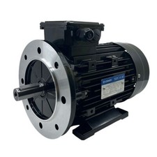 Moteur Électrique Triphasé 3kW/4CV, 1000Tr/min, 230/400V, B35, HA132, IE3, Alu
