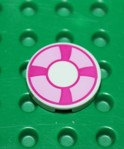 Lego friends tile - lego, round