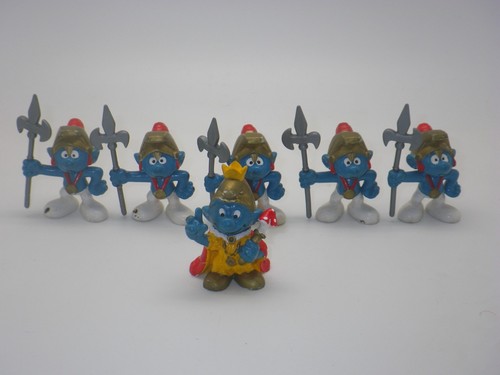 Roi gardes schtroumpfs - roi,