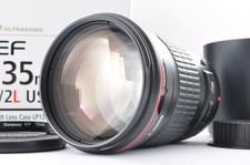 Canon EF 135mm f/2L USM Telephoto Lens w/ Hood From Japan TOP MINT in Box #9239