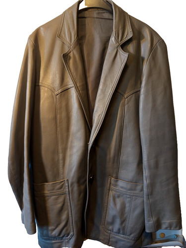 Veste cuir homme bodier - f.,