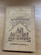 1932 1ST Édition Archibold Marshall The Birdikin Family Illustrée Hb Livre (P3)