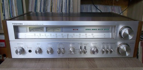 Rare ampli tuner - toshiba, sa
