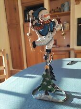 Jouet  à Balancier mobile à contre poids en Tôle Peinte à la main émaillée