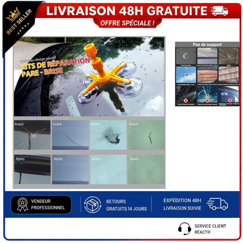 Kit réparation pare brise - kit, pare-brise