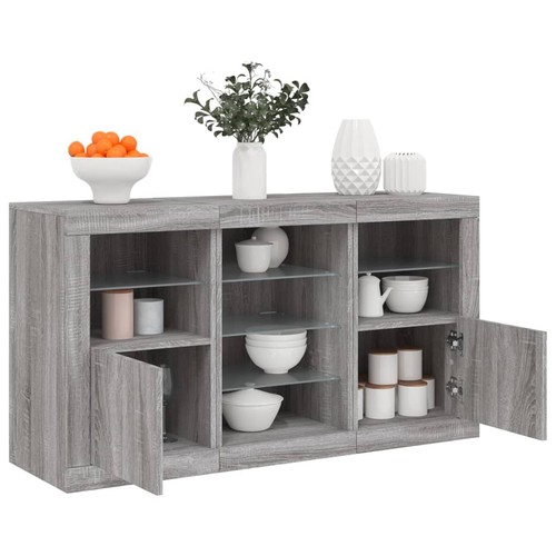 Buffet avec lumières led - buffet,