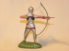FIGURINE COMPOSITION SOLIDO BELGE CHEVALIER DU MOYEN-AGE ARCHER DURSO CHIALU NB