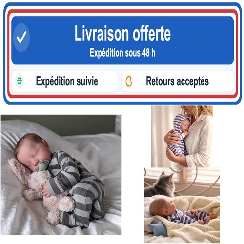Poupée reborn garçon cm - garçon, 50