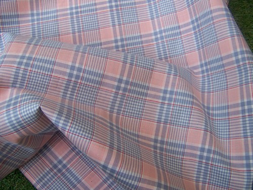 Ancien coupon tissu - coupon,