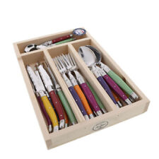 Jean Dubost Laguiole Maison 24 Piece Cutlery Set Mixed Colour