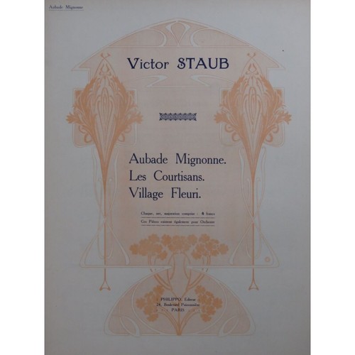 Staub victor aubade mignonne - victor,