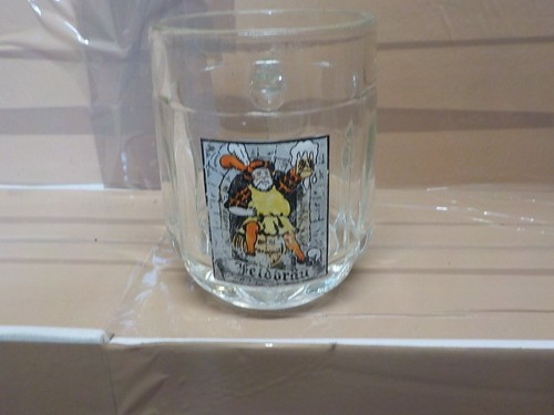 Chope verre ancienne - ,