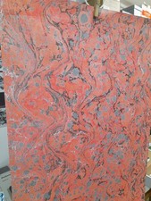 Papier marbré à la cuve de