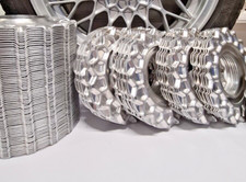 (1x) plaque gaufre à capuchon central BBS RS 09.24.028 métal de remplacement ...