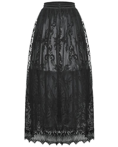 Jupe maxi gothique baroque - jupe,