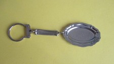 Vintage Vialette Thiers Stainless Steel Goldsmith's Flat Keychain